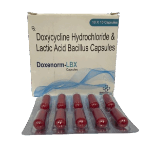 Doxycycline 100mg (Dexenorm-LBX) Tablets