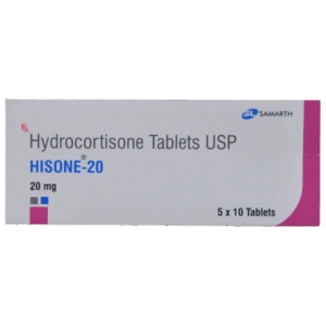 Hydrocortisone 20mg (Hisone 20) Tablets