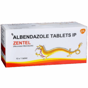 Albendazole 400mg (Zentel) Tablets