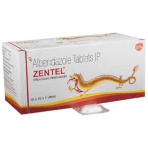 Albendazole 400mg Zentel Tablets