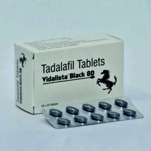 Vidalista Black 80mg (Tadalafil) Tablets