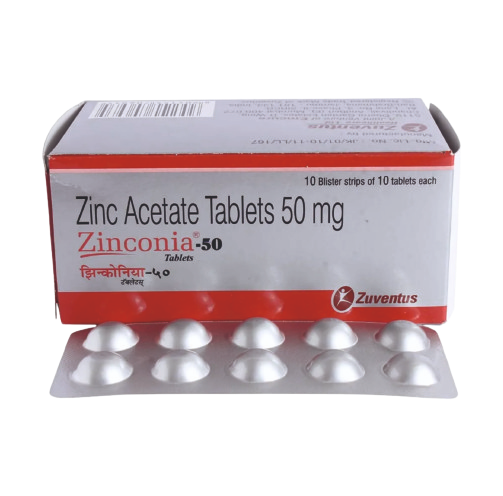 Zinc Acetate 50mg
