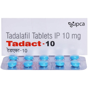 Tadact 10mg (Tadalafil) Tablets