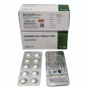 Ivermectin 3mg (Iverjohn-3) Tablets