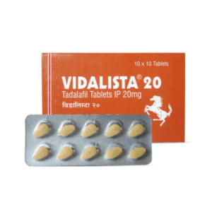 Vidalista 20mg (Tadalafil) Tablets