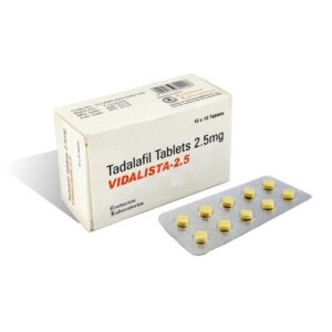 Vidalista 2.5mg (Tadalafil) Tablets